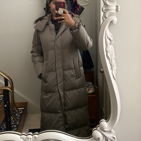 ZARA Down Coat - Long - Size Small - Picture 5 of 5